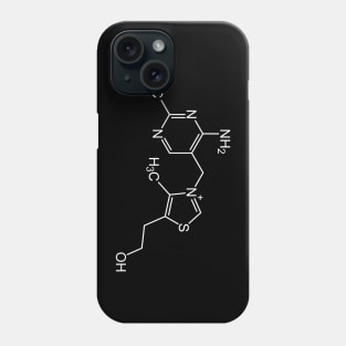 Vitamin B1 Thiamine C12H17N4OS Phone Case