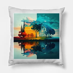 Abstract and minimalism Pillow