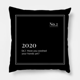 Funny definition art  - 2020 - minimal design Pillow