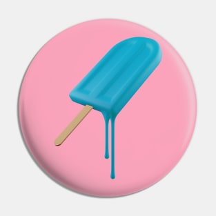 Electric Blue Popsicle Pin