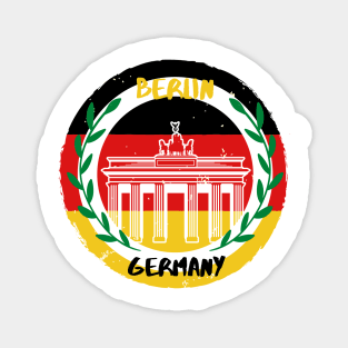 Berlin Germany Brandenburg Gate Magnet