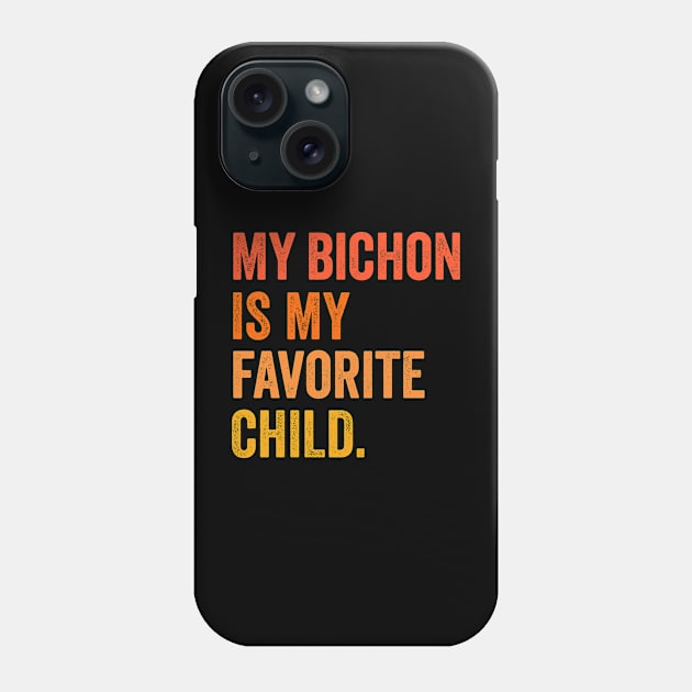 bichon frise mom Phone Case by Pharmacy Tech Gifts