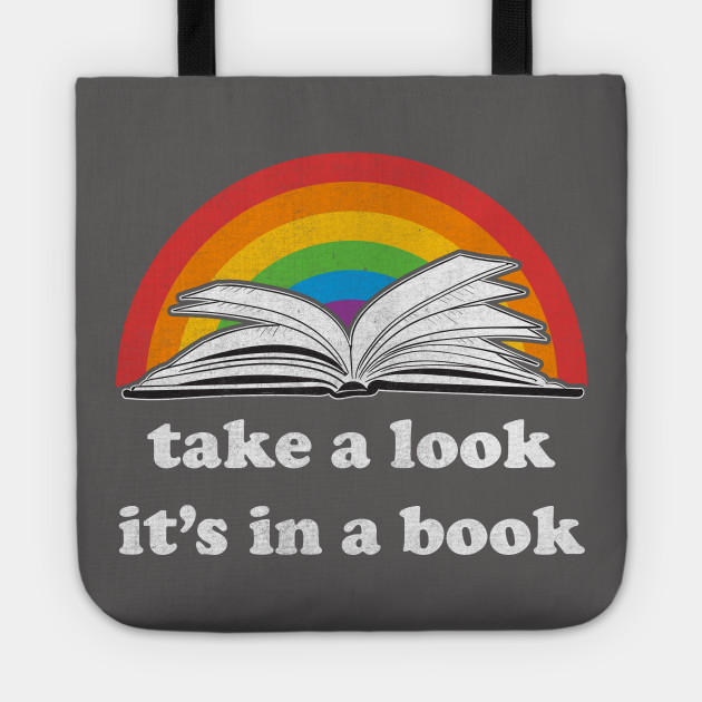 Take a Look, it's In a Book - Books - Tote