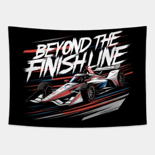 Indy 500 - Beyond the Finish Line Tapestry