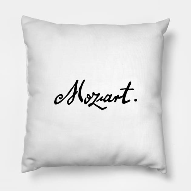 Mozart Pillow by Woah_Jonny