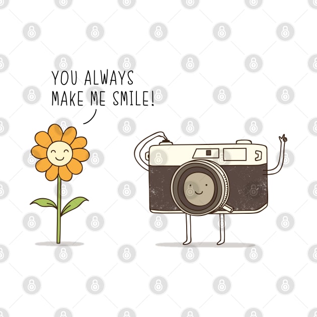 You make me smile! by milkyprint