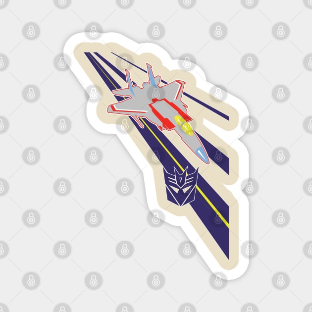 StarScream Magnet by ActionNate