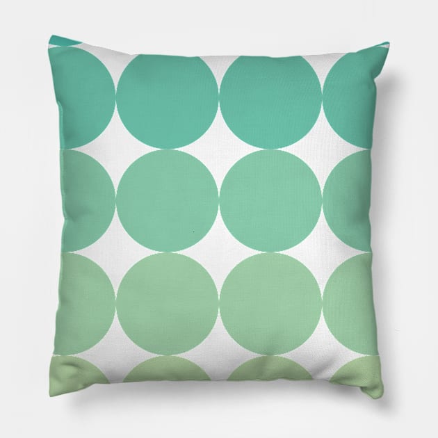 Mint Circles by Jeffné Pillow by Jeffné