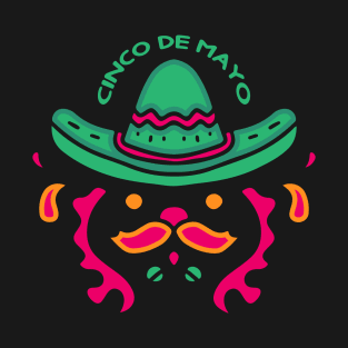 Mexican Hat Cinco De Mayo T-Shirt