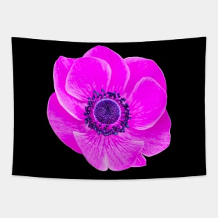 Cerise pink Anemone Tapestry