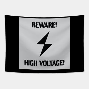 Beware! High Voltage! Tapestry