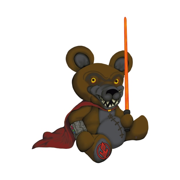 Sith Teddy Bear by Doug Frese