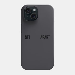 Set Apart for Success Phone Case