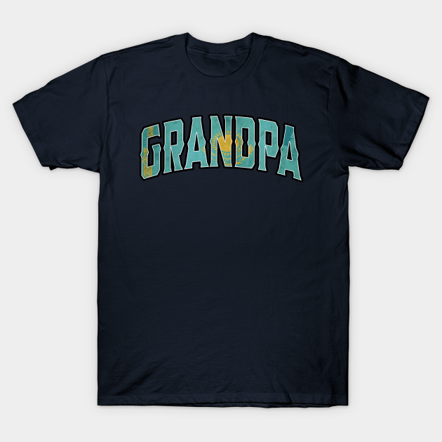 Discover Grandpa Kazakhstani Vintage Heritage DNA Flag - Proud Grandpa Kazakhstani - T-Shirt