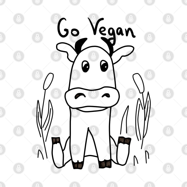 Go vegan by Antiope