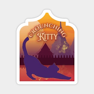 Crouching Kitty Magnet