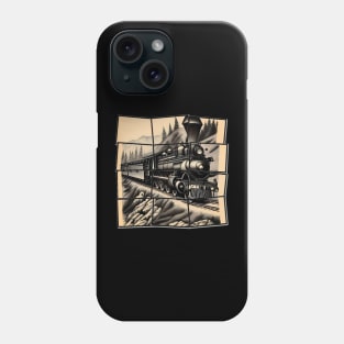 Steam train Phone Case