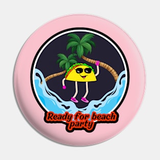 Ready for beach party Pin