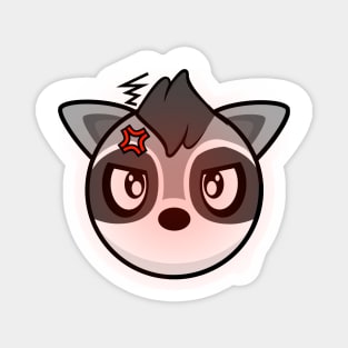 The Angry Trash Panda Magnet