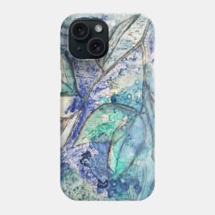 Dépliants Bleus Phone Case