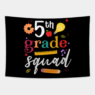 5th Grade Squad Back To School Tapestry