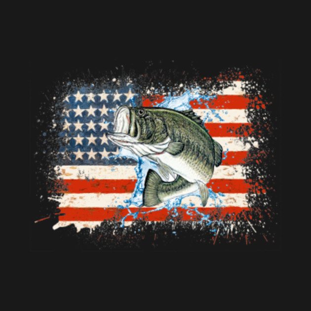 Fishing American Flag American Flag Fishing - Fishing American Flag ...