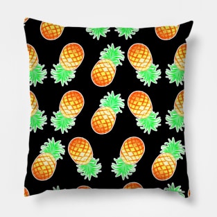 Tropical Pineapple Fruit Pattern Pillow