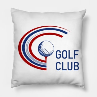 golf club artwork Pillow