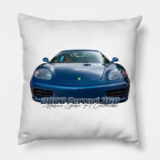 2003 Ferrari 360 Modena Spider F1 Convertible Pillow