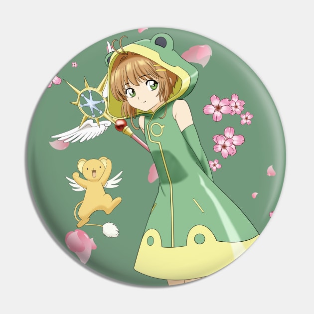 Cardcaptor Sakura Frog Pin by Nykos