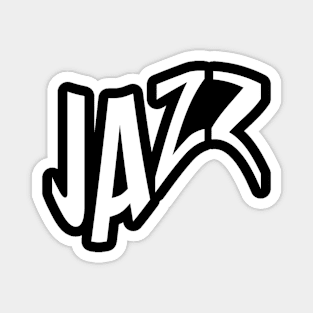 wavy jazz logo Magnet