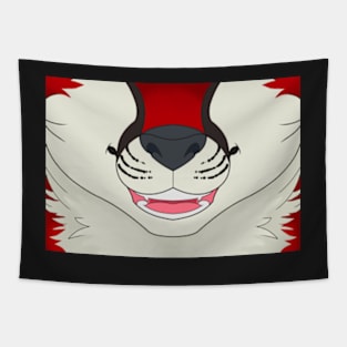 Red Fox Face Tapestry