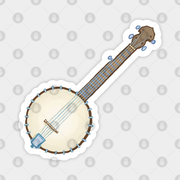 Banjo Magnet by ElectronicCloud
