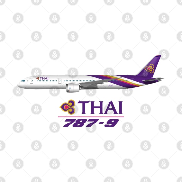 Thai 787-9 by SteveHClark