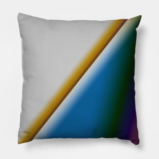 green pink blue yellow texture art Pillow