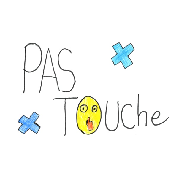 Pas touche by master-art