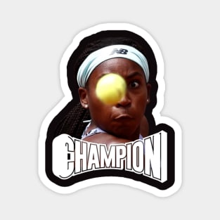 CoCo gauff Magnet