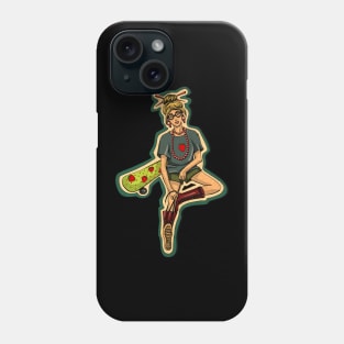 Japanese skateboarder Phone Case