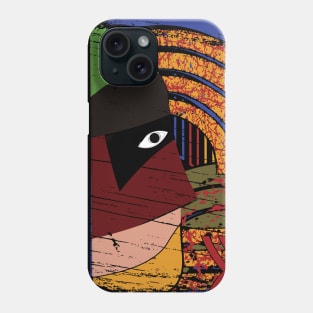 Colorful modern abstract fantasy illustration Phone Case