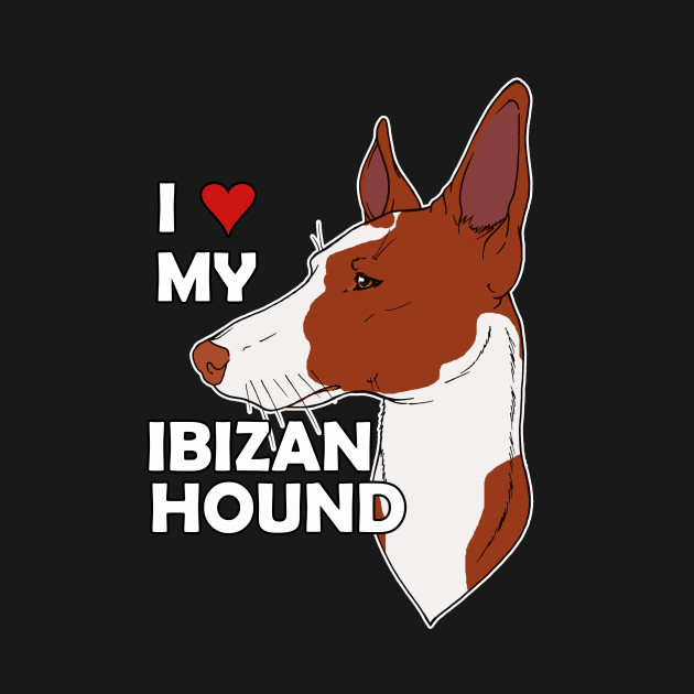 Disover I Heart My Ibizan Hound - Ibizan Hound - T-Shirt