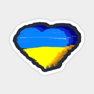 Heart For Ukraine Magnet