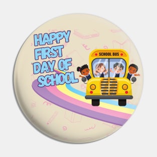 Happy first day of school Pin