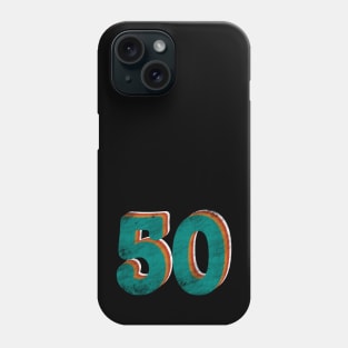 50-th Birthday Phone Case