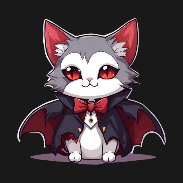 Vampire Cat by groovyfolk