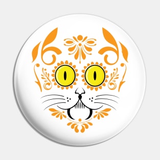 Halloween kitty Pin