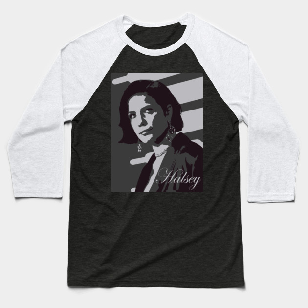 Discover Halsey illustration ,Halsey designs - Halsey - Baseball Tee