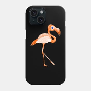 The Flamingo Bird Orange Phone Case