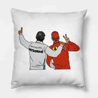 Lewis Hamilton & Sebastian Vettel Pillow