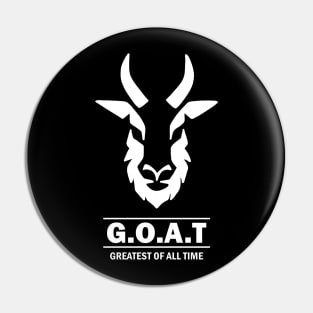 GOAT - Greatest of All Time Pin