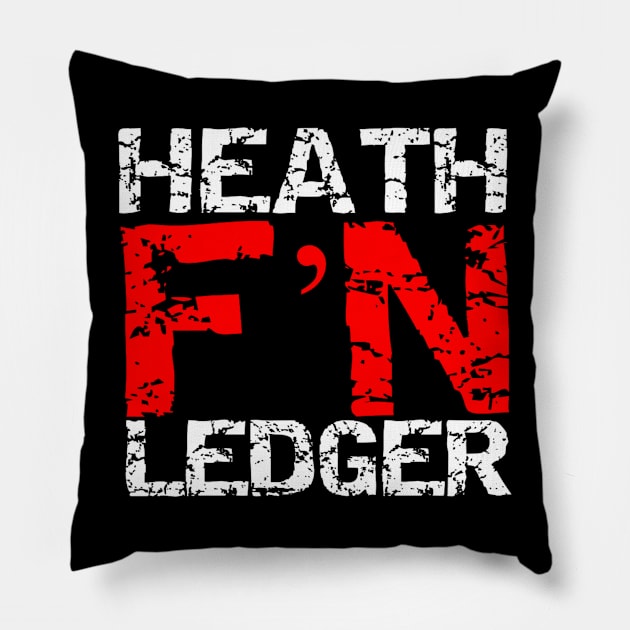 Heath F'N Ledger Pillow by capognad